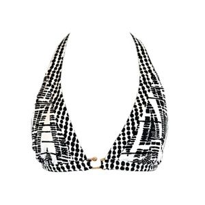 BCBGMAXAZRIA Bikini Halter Top